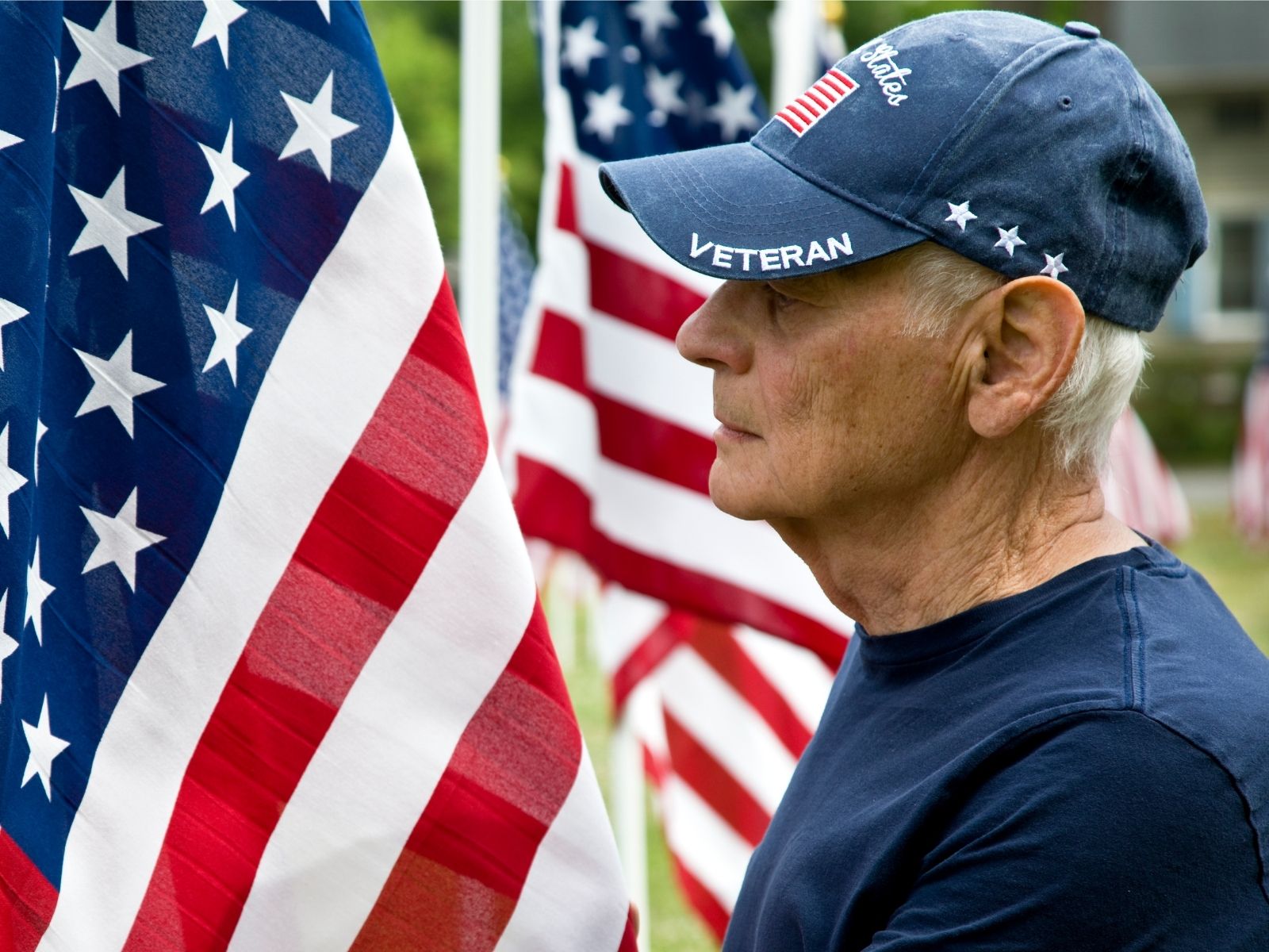 Veteran receiving daily assistance