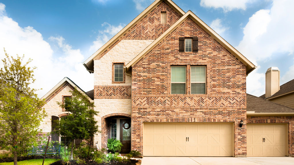 Texas brick home